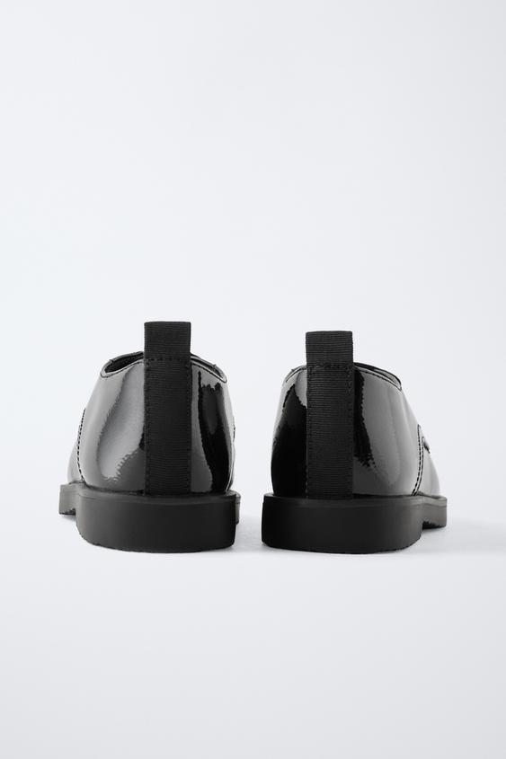 Zara BOW DERBY SHOES