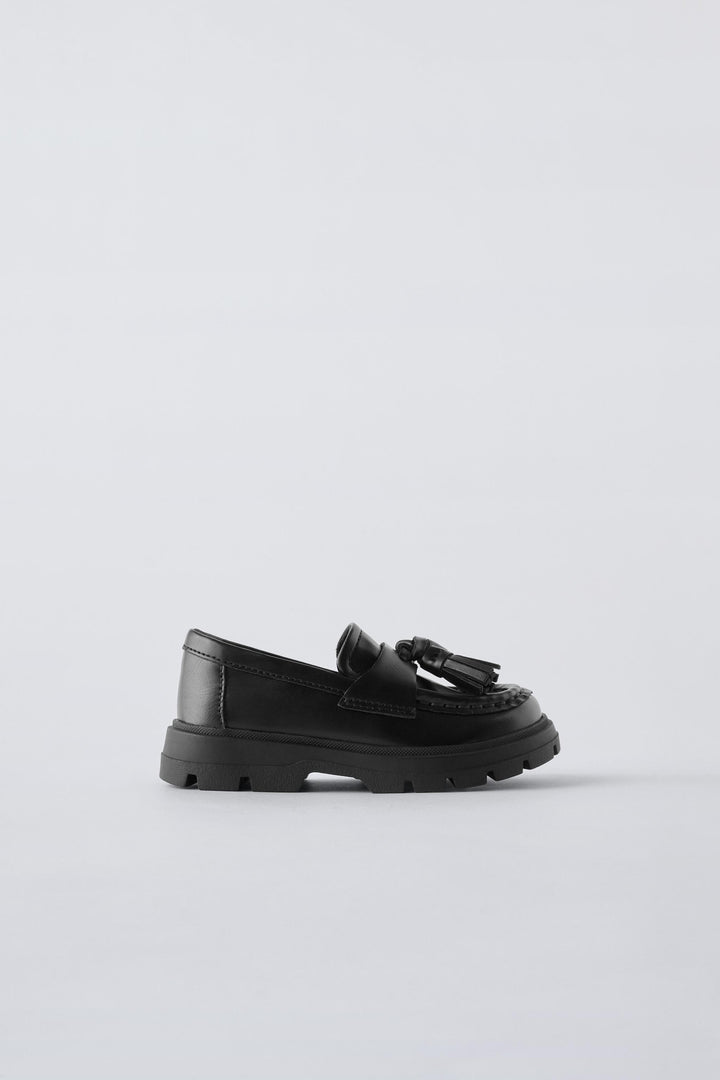 ZARA TASSELED MOCCASINS