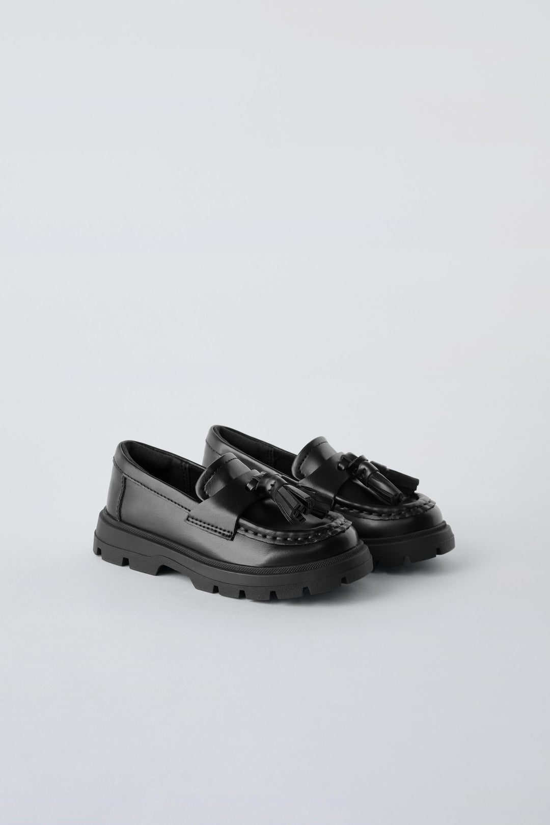 ZARA TASSELED MOCCASINS