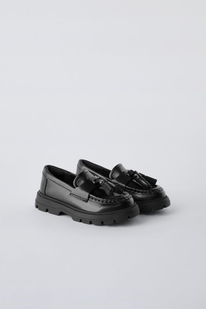 ZARA TASSELED MOCCASINS