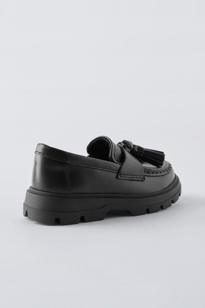 ZARA TASSELED MOCCASINS