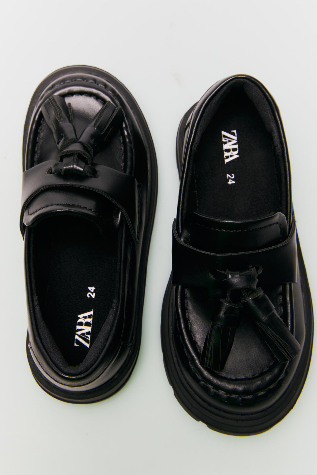 ZARA TASSELED MOCCASINS
