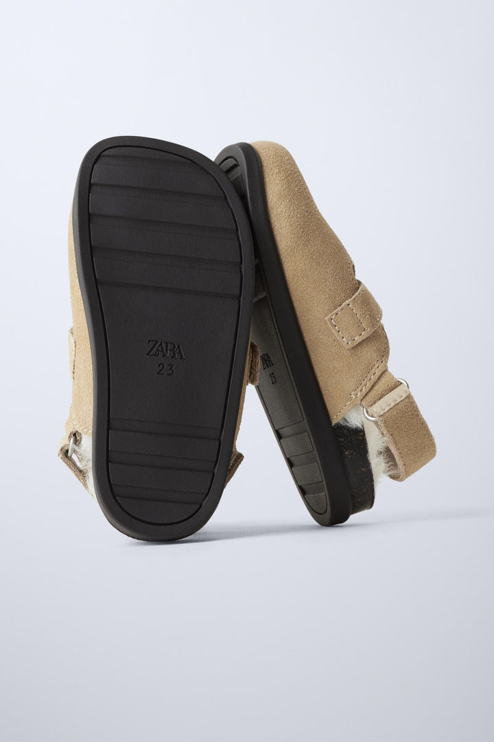 ZARA TIMELESZ - LEATHER CLOGS