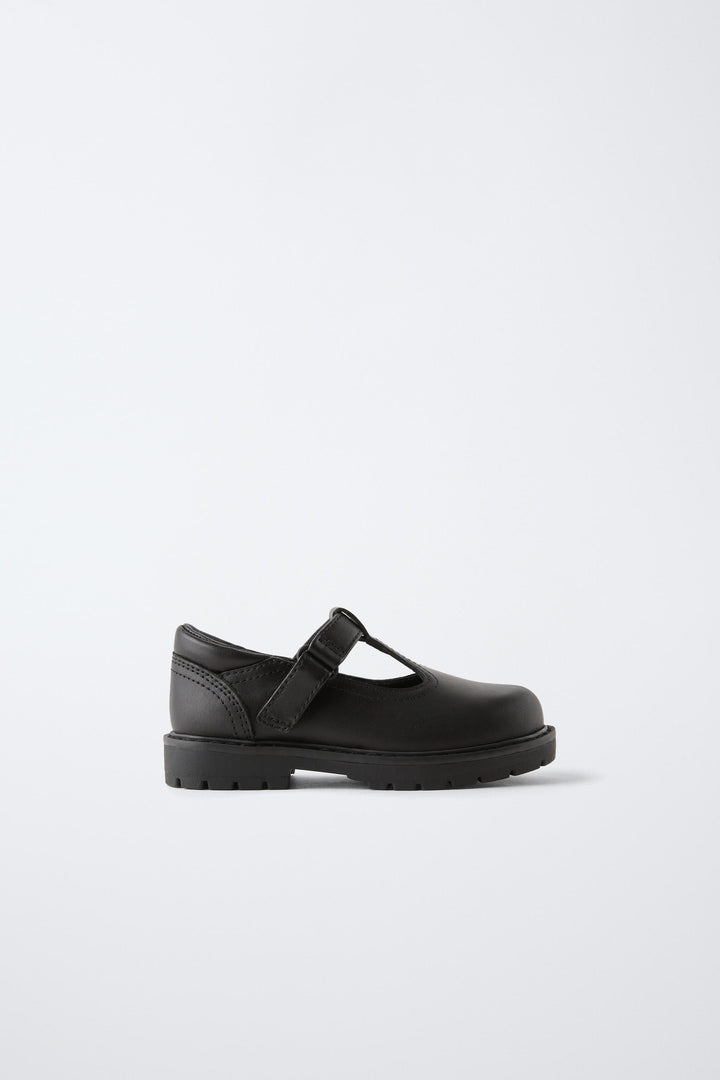 ZARA LEATHER OXFORD SHOES