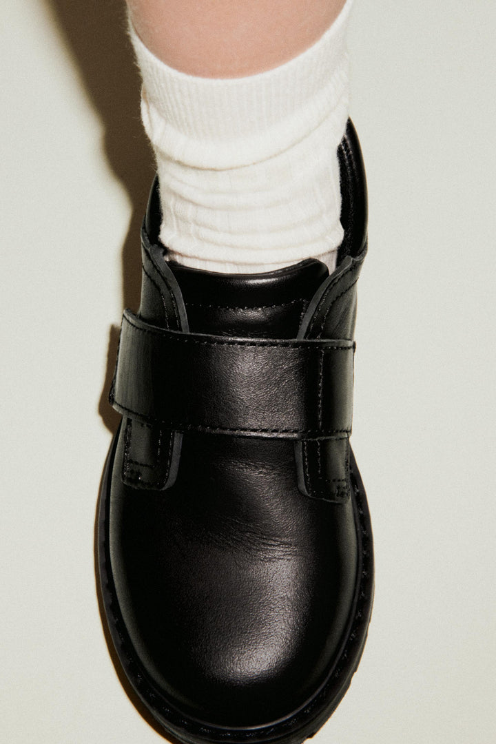 ZARA LEATHER OXFORD SHOES