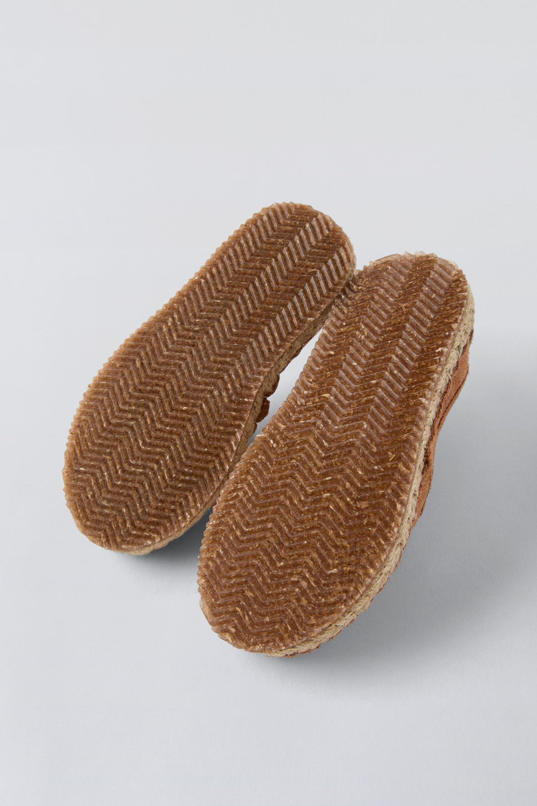 ZARA LEATHER JUTE LOAFERS