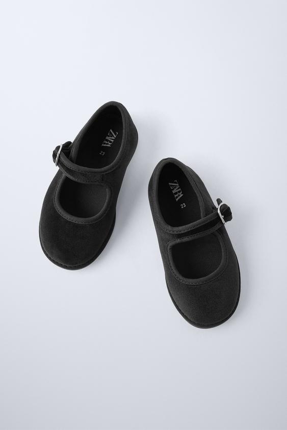Zara VELVET MARY JANES