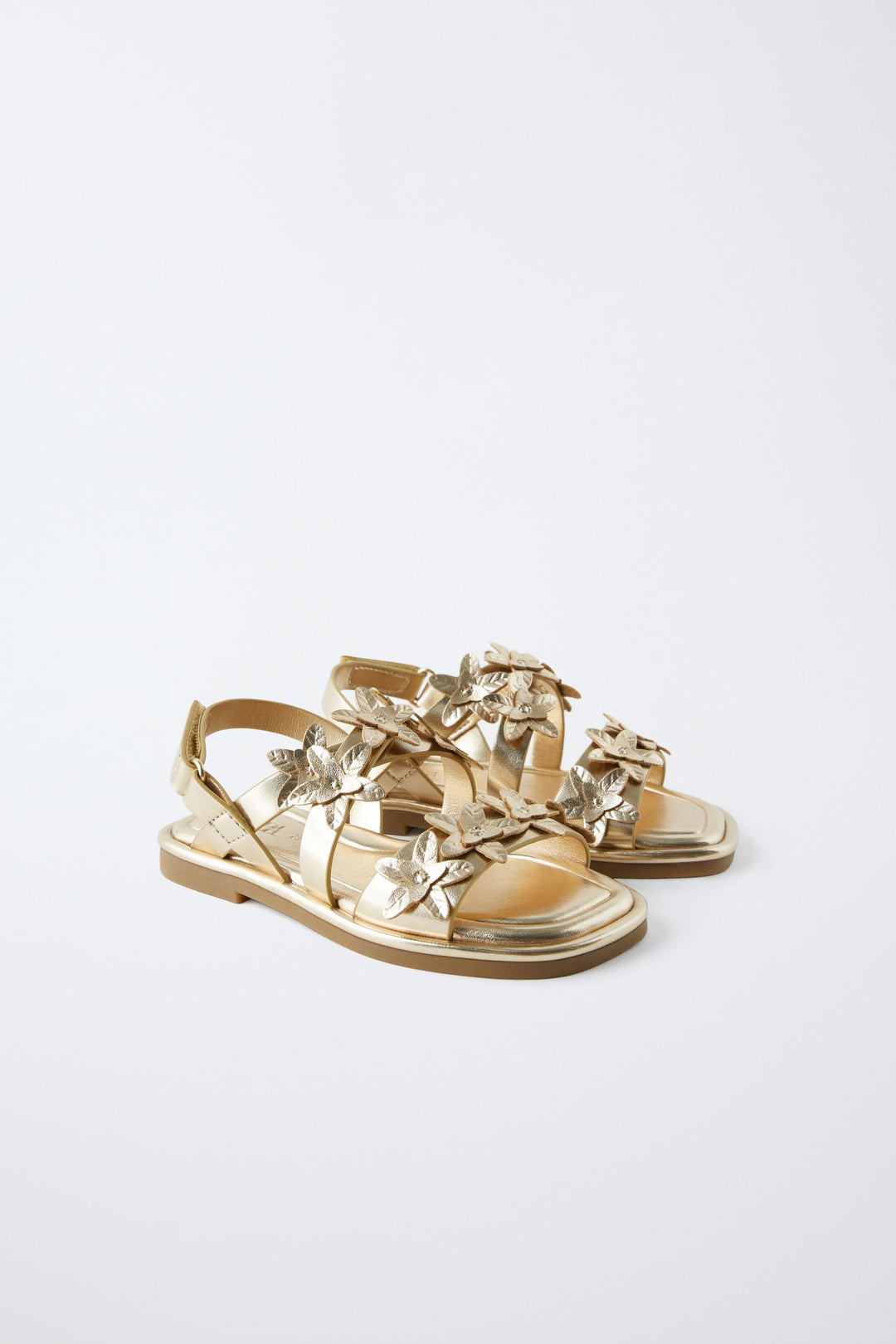 ZARA FLORAL SANDALS