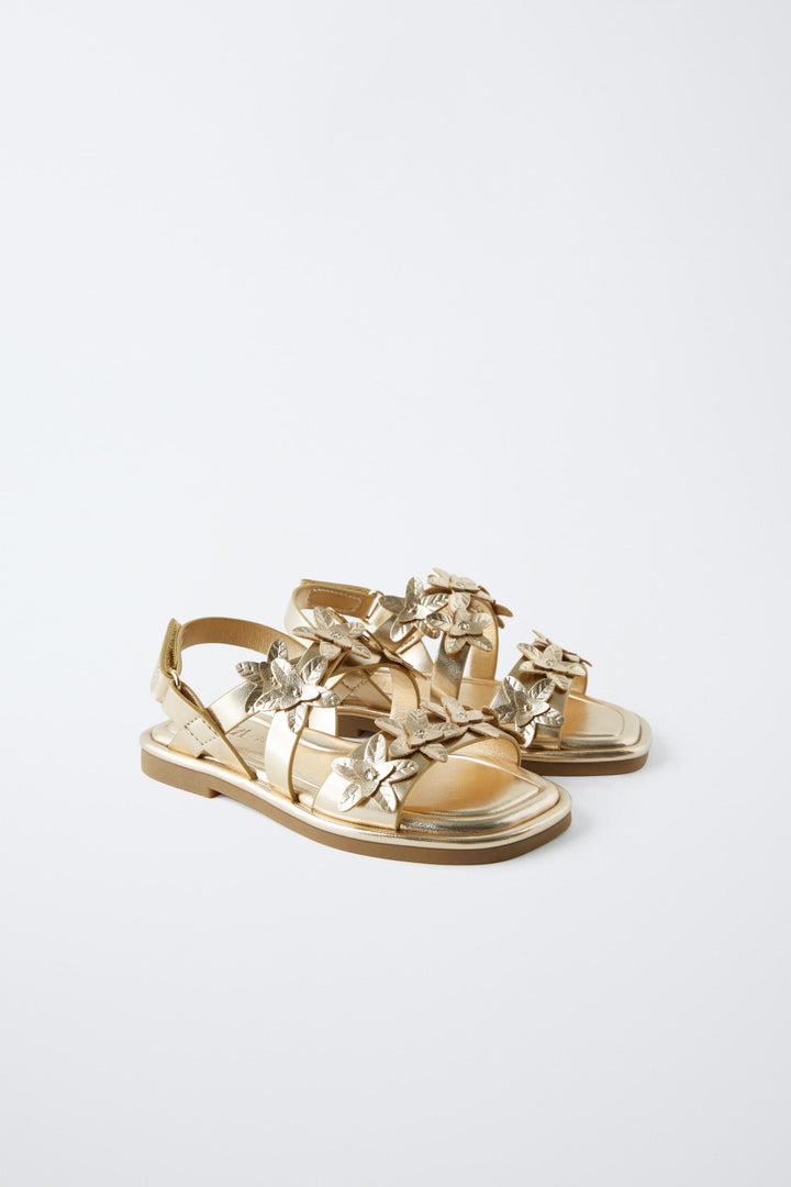 ZARA FLORAL SANDALS