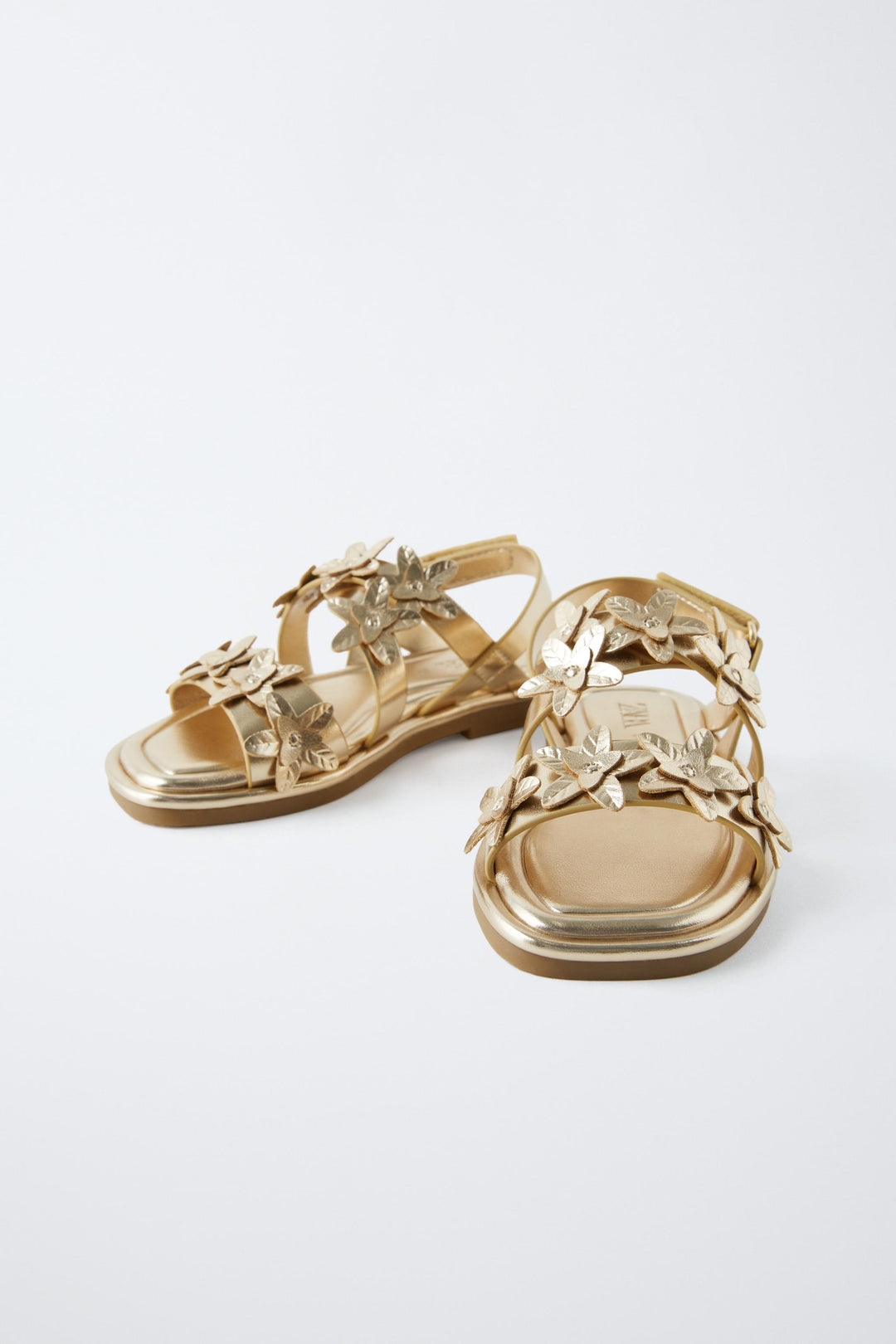 ZARA FLORAL SANDALS