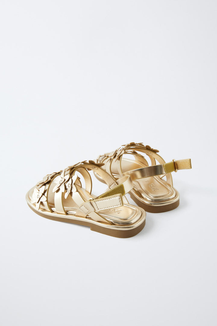 ZARA FLORAL SANDALS