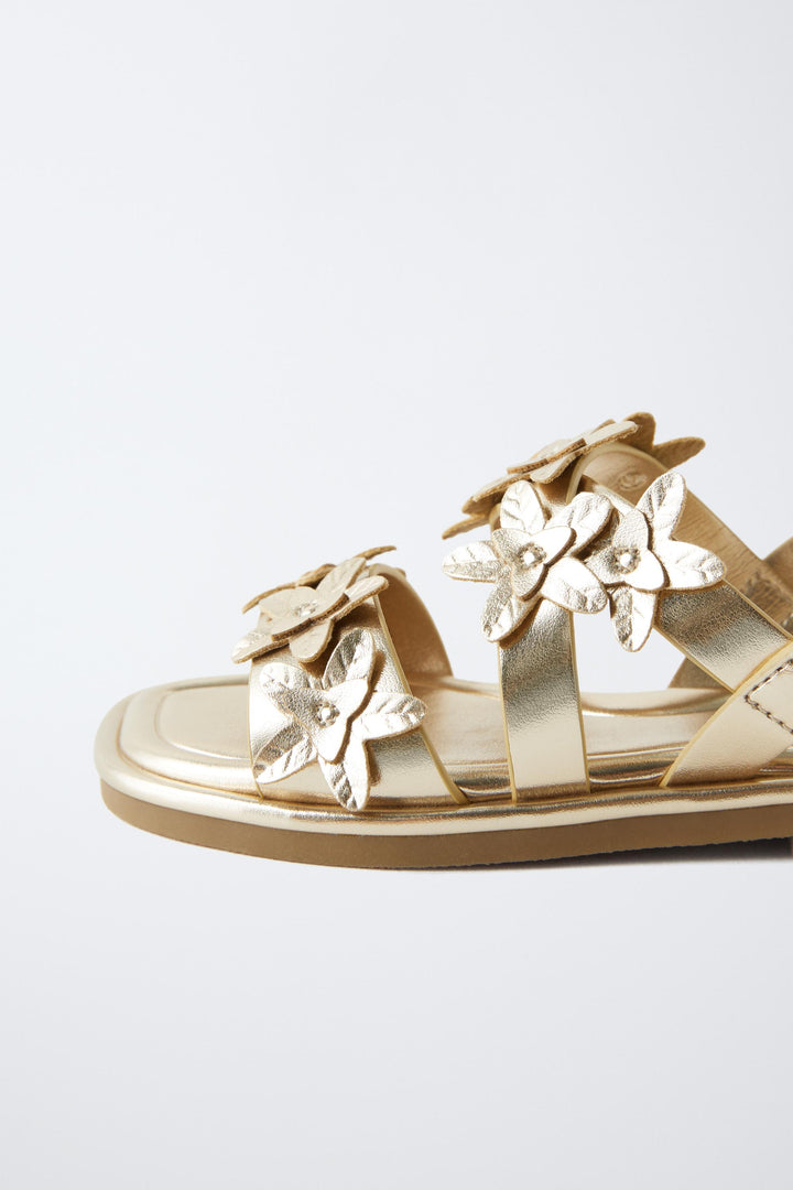 ZARA FLORAL SANDALS