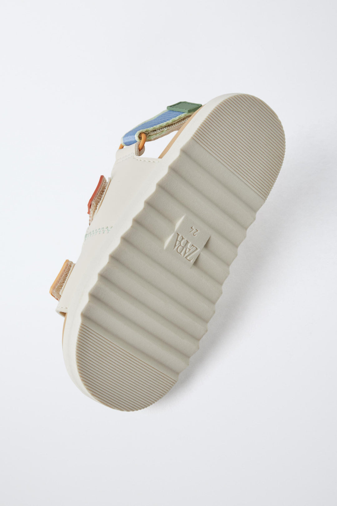 ZARA RUBBERIZED SANDALS