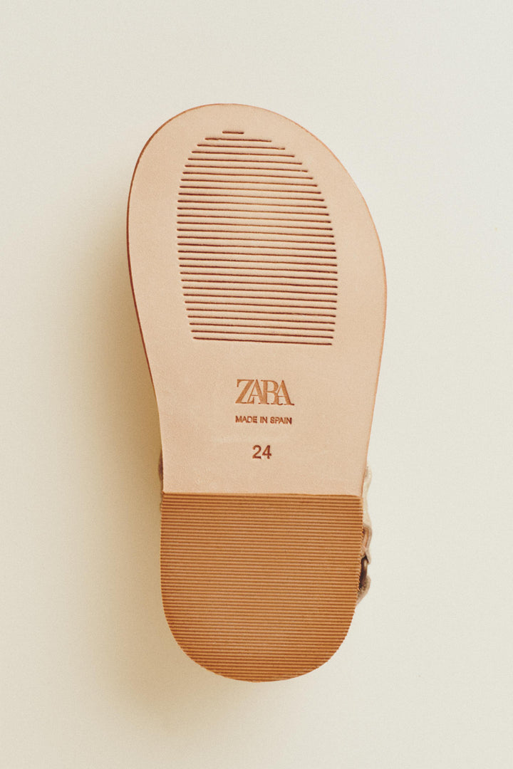 ZARA LEATHER SANDALS