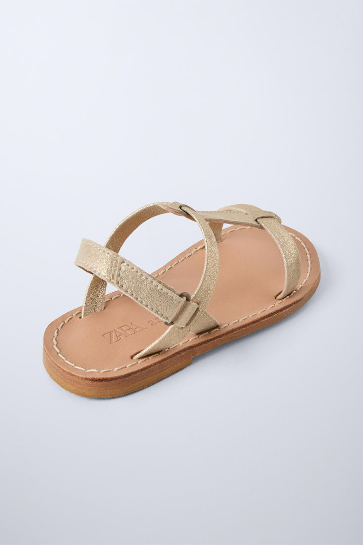 ZARA LEATHER SANDALS