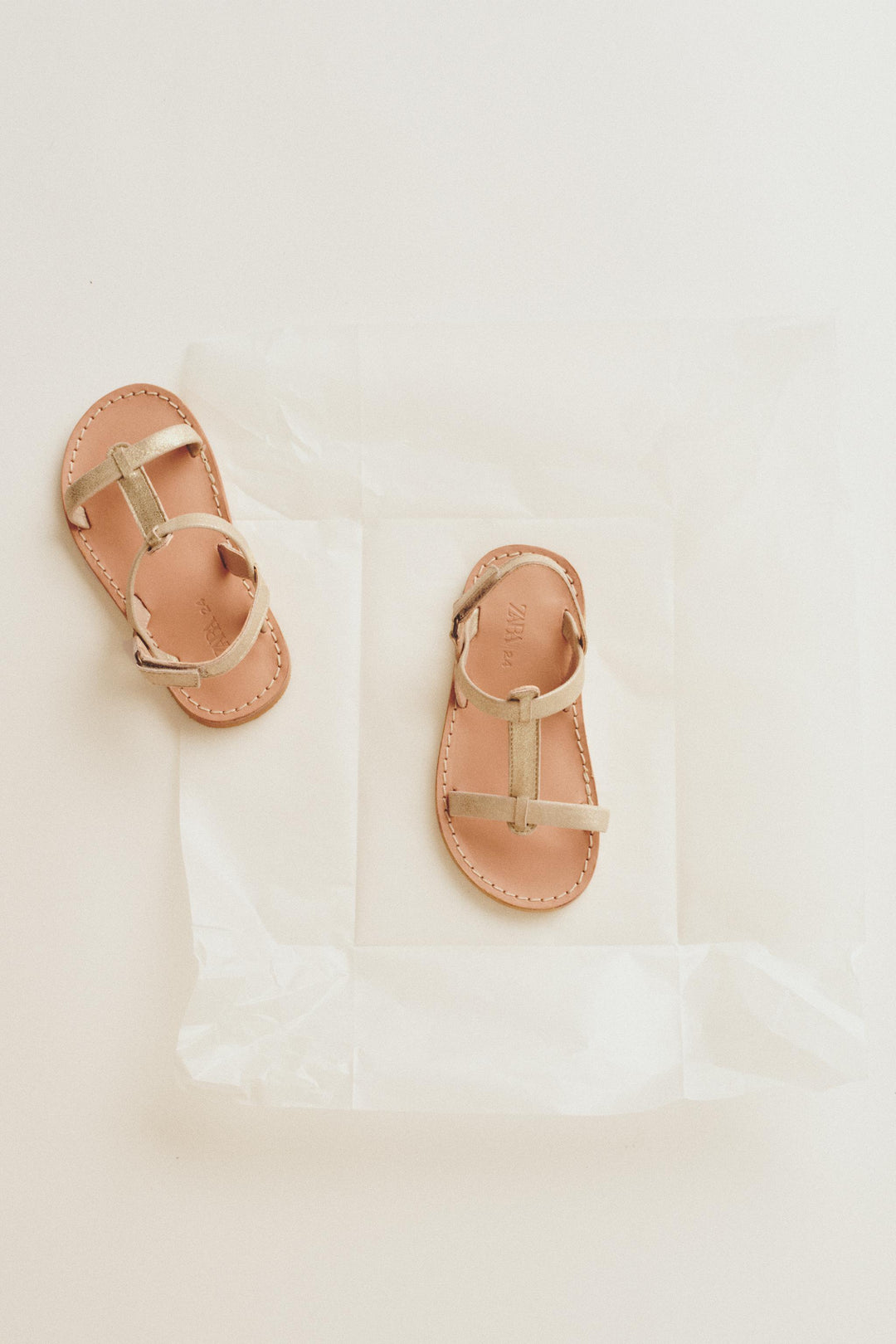 ZARA LEATHER SANDALS