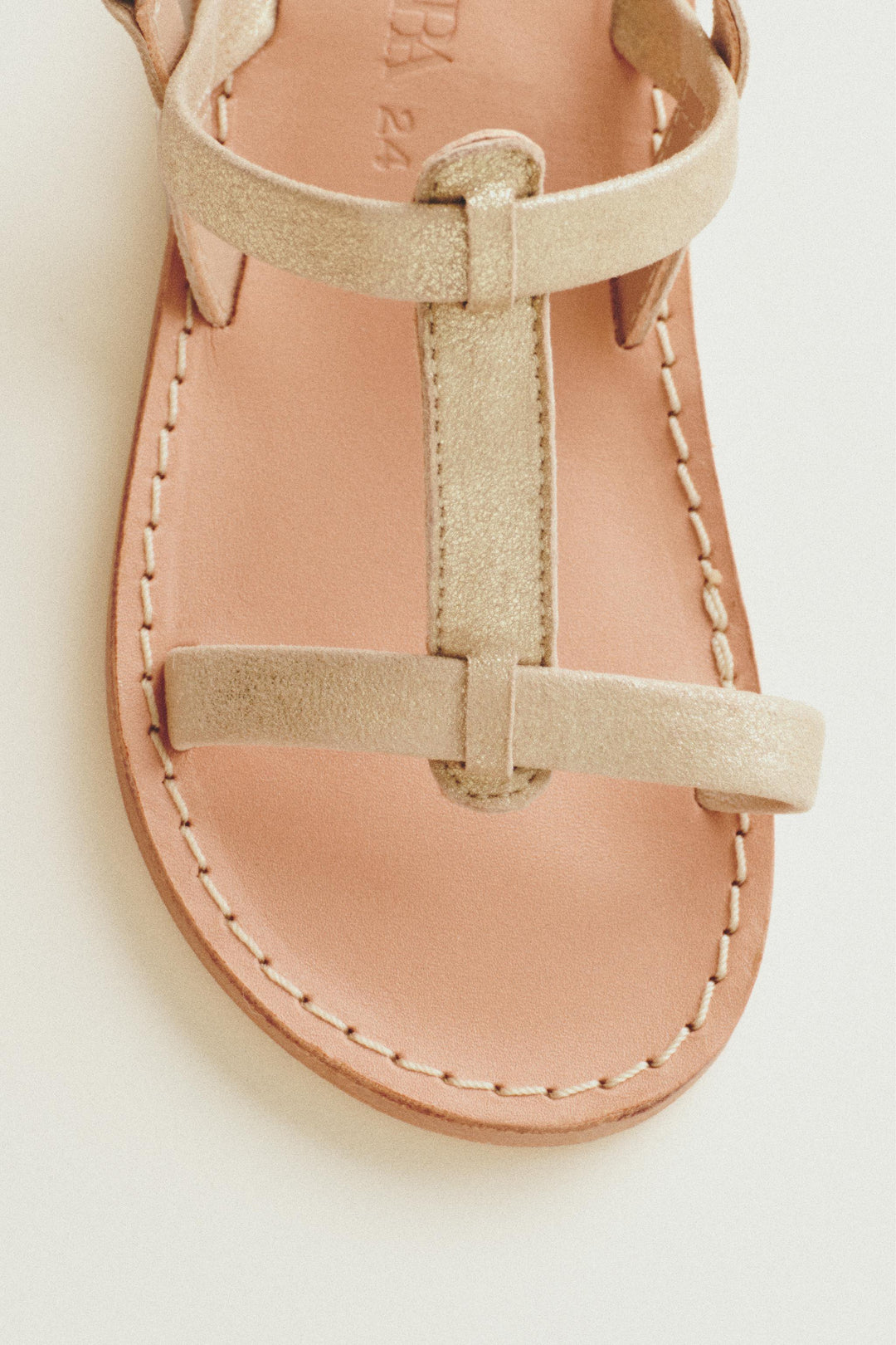 ZARA LEATHER SANDALS
