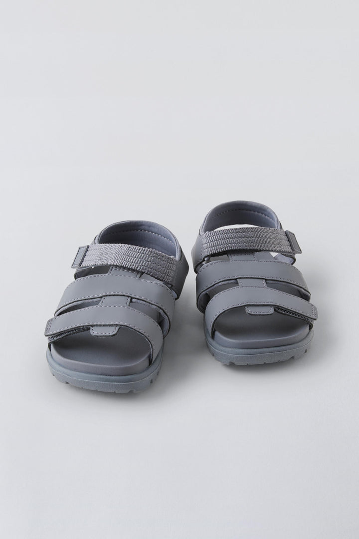 ZARA RUBBERIZED SANDALS