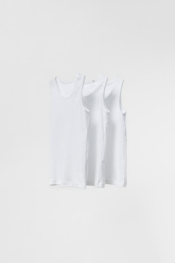 Zara AGES 2-6/ THREE-PACK OF BASIC T-SHIRTS