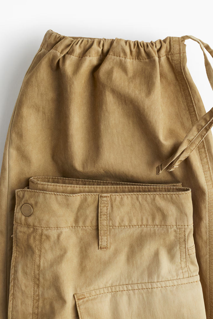 H&M Wide-leg Cargo Pants