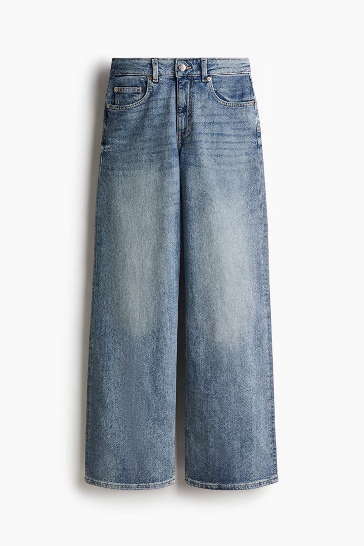 H&M Harper High Rise Wide Leg Jeans