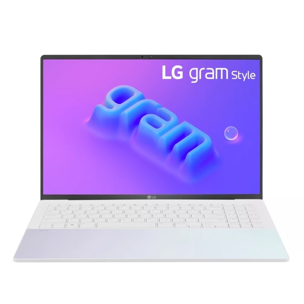 LG 16Z90RS-K.ADW8U1 LG gram Style 16” 3K OLED Laptop, Intel® 13th Gen Core® i7 Evo™ Platform, Windows 11 Home, 32GB RAM, 1TB SSD, Iridescent White