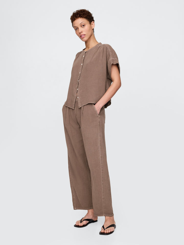 Gap Crinkle Gauze Dolman Shirt