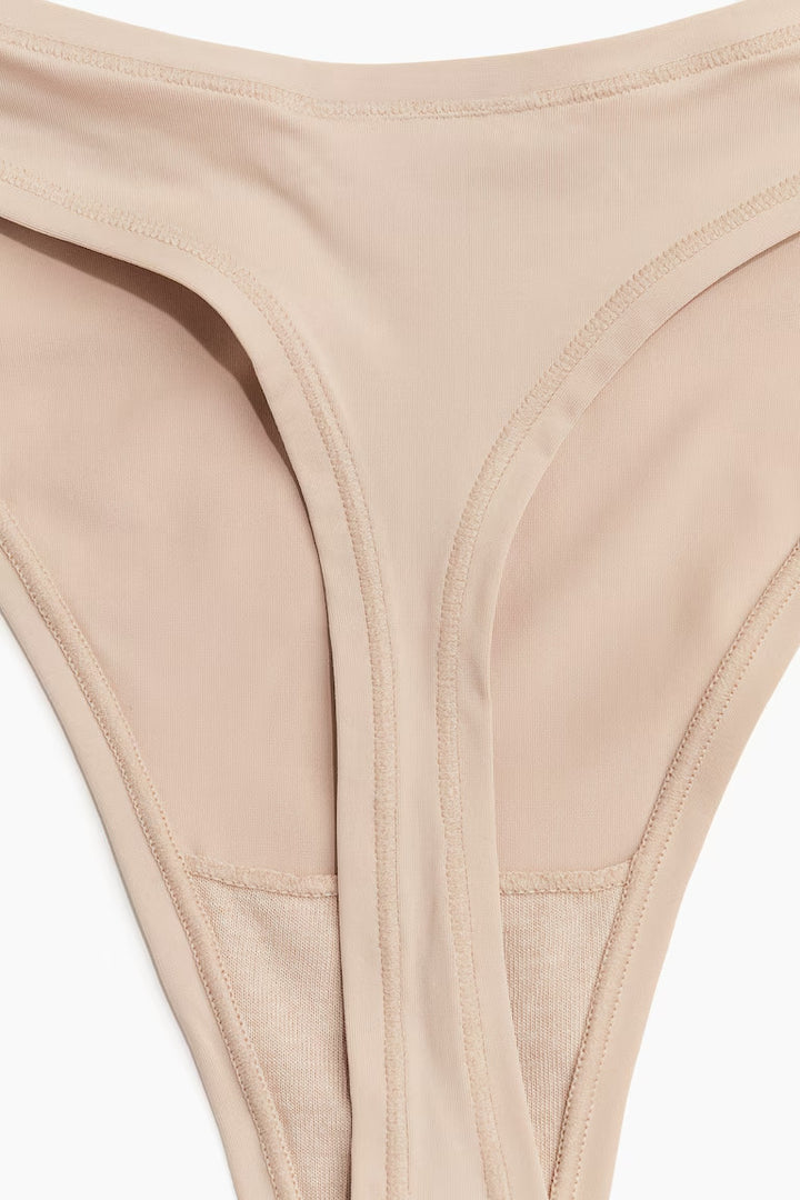 H&M 3-PACK MICROFIBER THONG BRIEFS