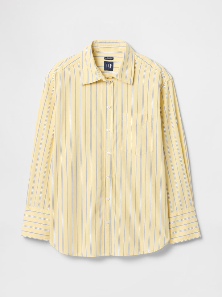 Gap Organic Cotton Poplin Big Shirt