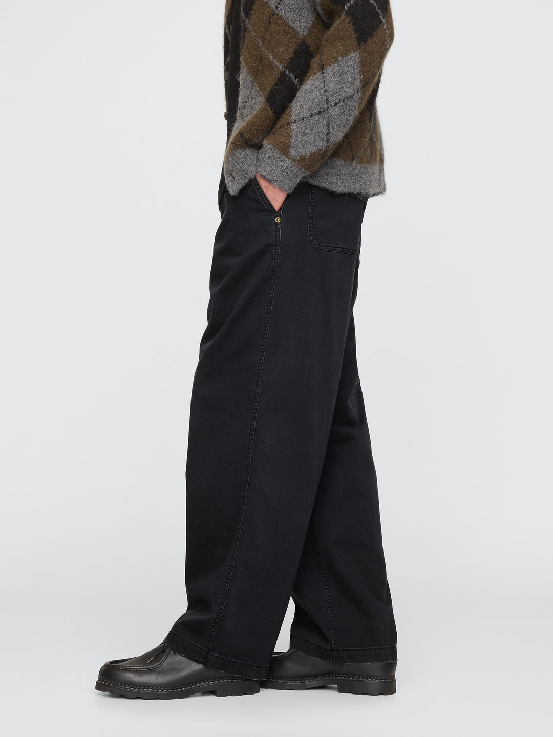 Gap Relaxed Twill Utility Khakis