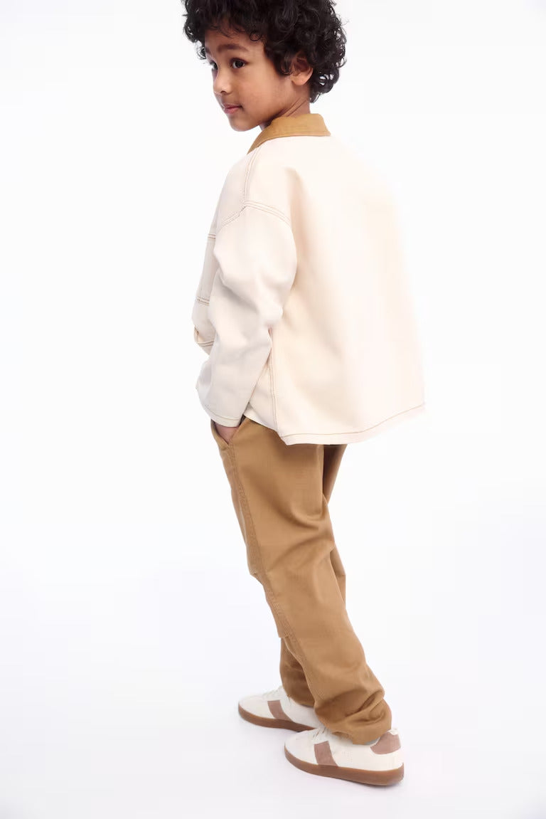 H&M TWILL JOGGERS