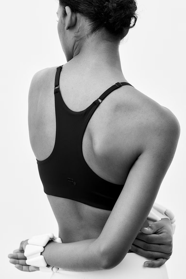 H&M LIGHT SUPPORT SPORTS BRA WITH SOFTMOVE™ LYCRA®