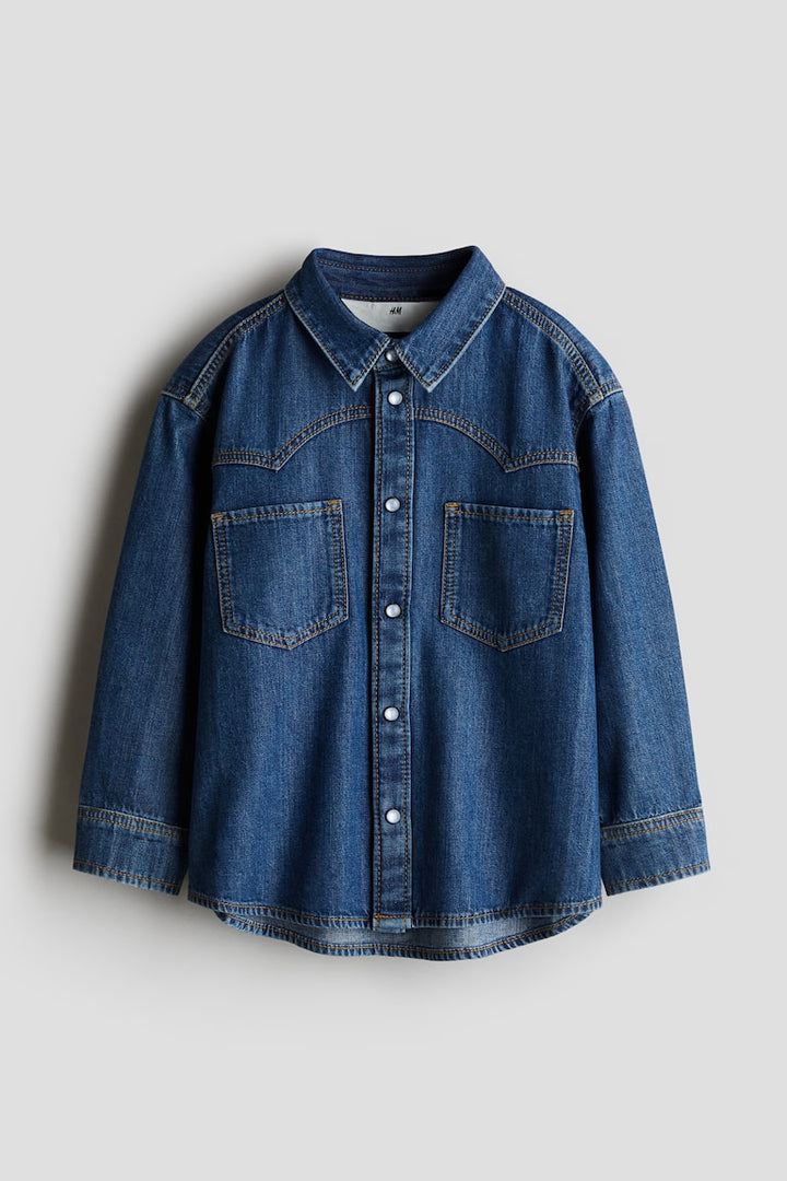 H&M Cotton Denim Shirt