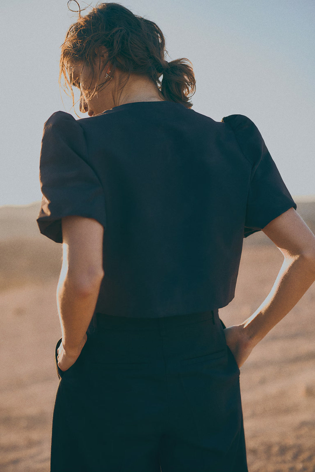 H&M Puff-Sleeved Blouse