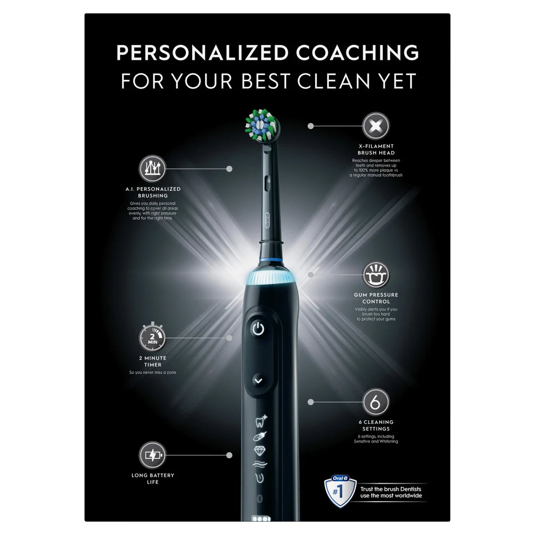 Oral-B Genius X Electric Toothbrush with AI, 1-pack