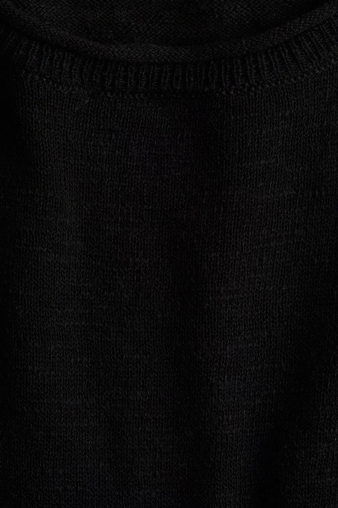 H&M Loose-Fit Fine-Knit T-Shirt