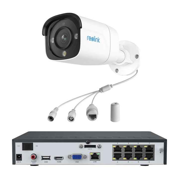 Reolink - 8 Channel 4K+ Ultra HD 12MP NVR PoE Smart Security System