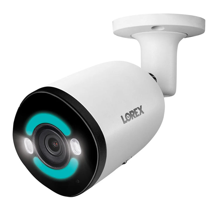 Lorex Fusion NVR with Two 4K 180° Panoramic Lens and Two 4K Bullet Camera