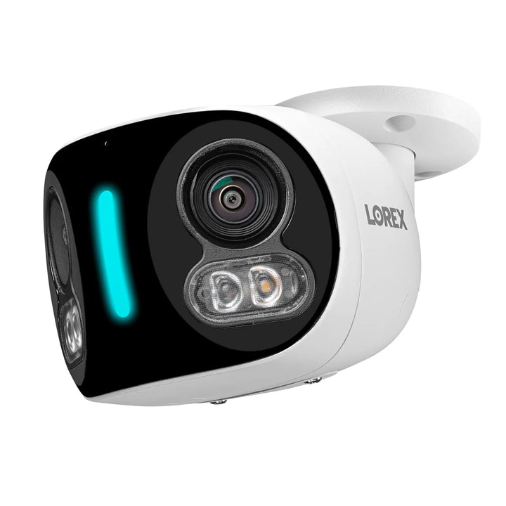 Lorex Fusion NVR with Two 4K 180° Panoramic Lens and Two 4K Bullet Camera