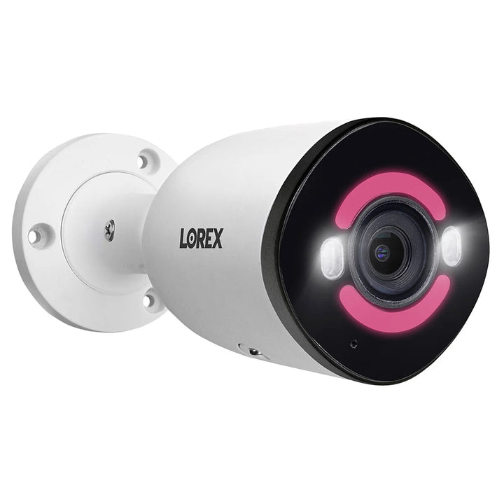 Lorex Fusion NVR with Two 4K 180° Panoramic Lens and Two 4K Bullet Camera