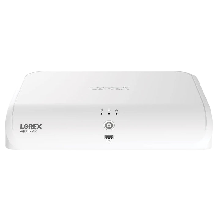 Lorex Fusion NVR with Two 4K 180° Panoramic Lens and Two 4K Bullet Camera