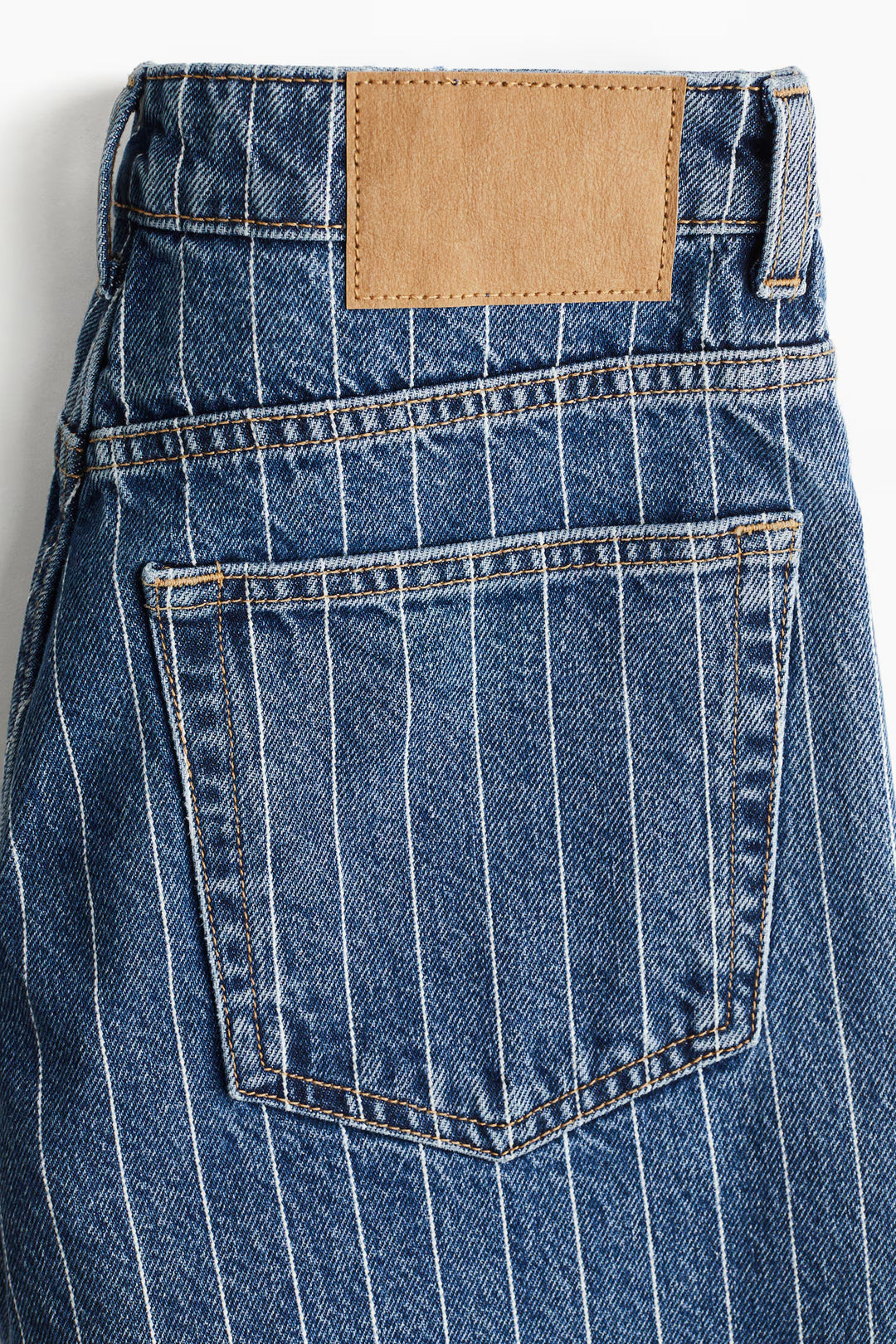 H&M Bleecker High Rise Wide Leg Jeans