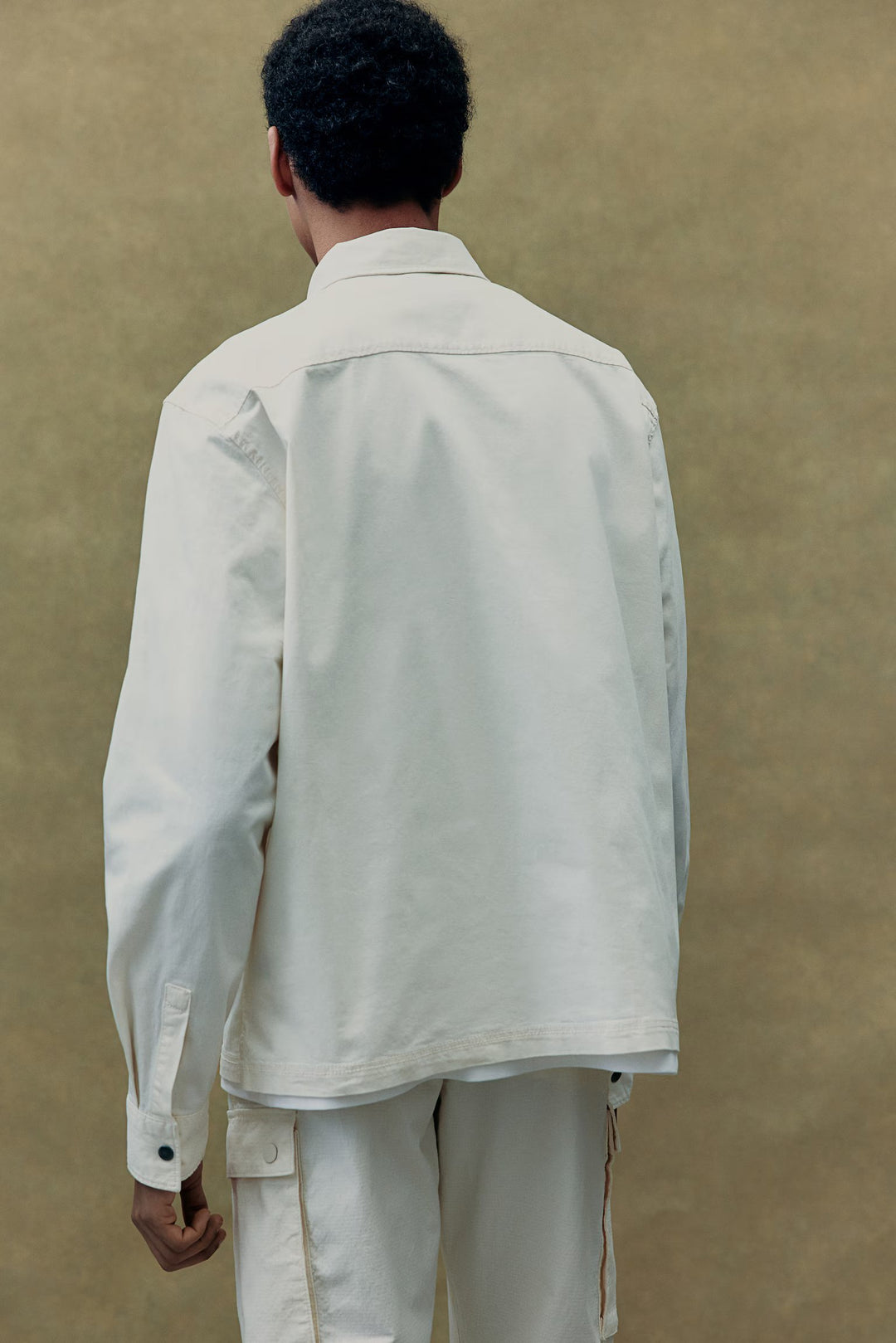 H&M Regular-Fit Twill Overshirt