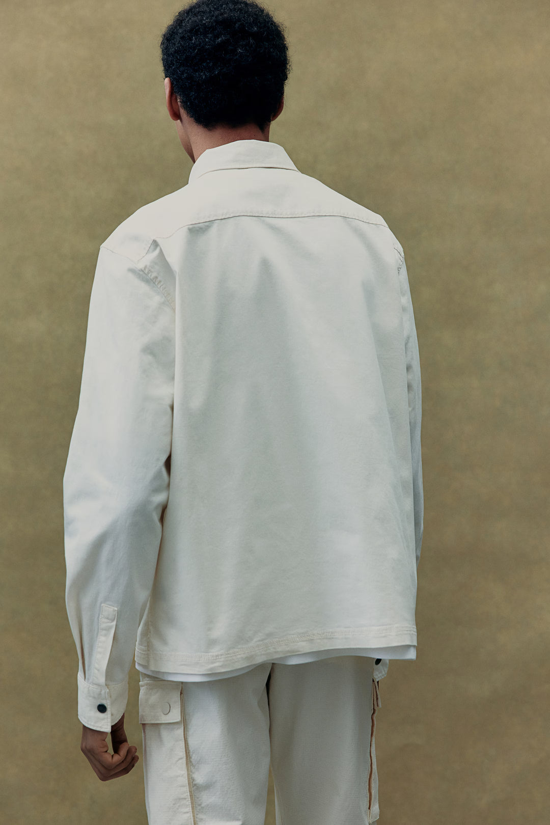 H&M Regular-Fit Twill Overshirt