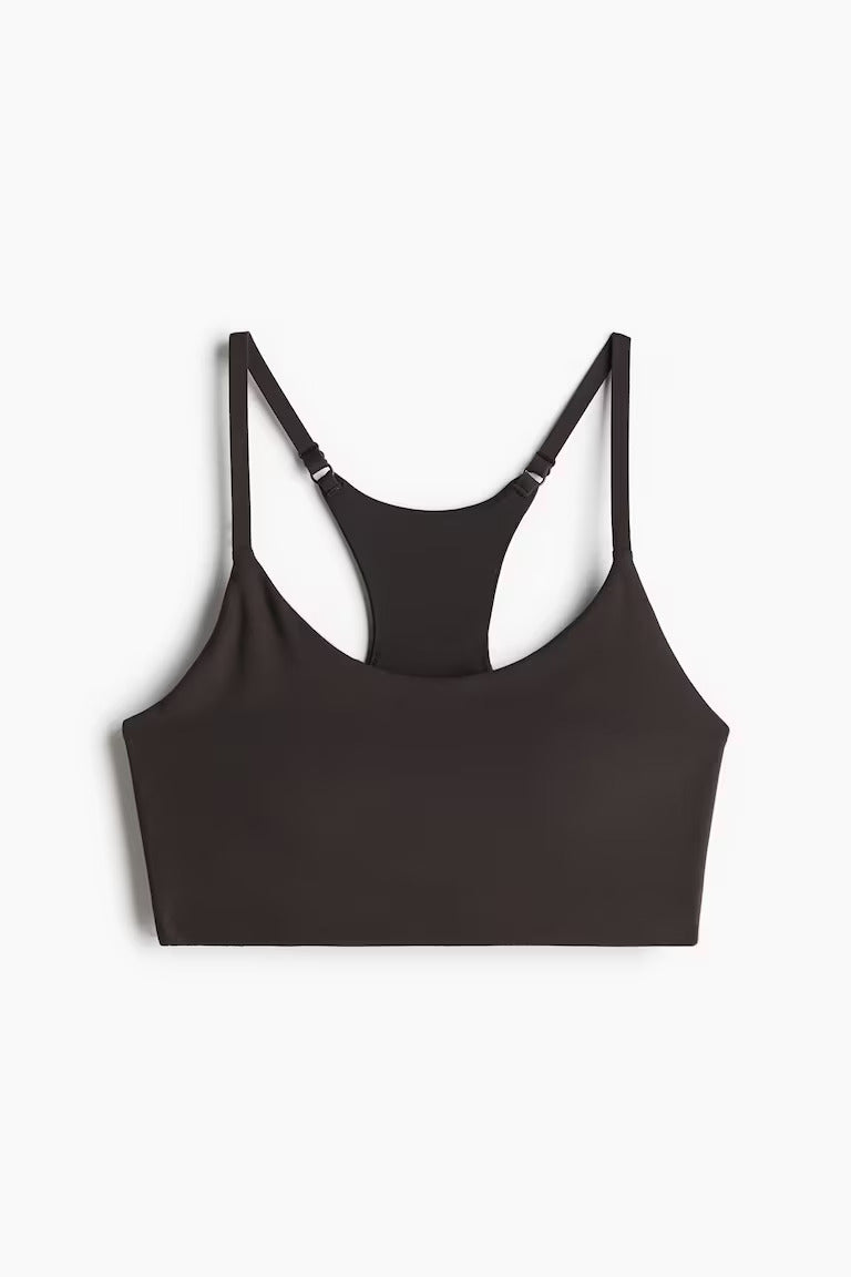 H&M LIGHT SUPPORT SPORTS BRA WITH SOFTMOVE™ LYCRA®