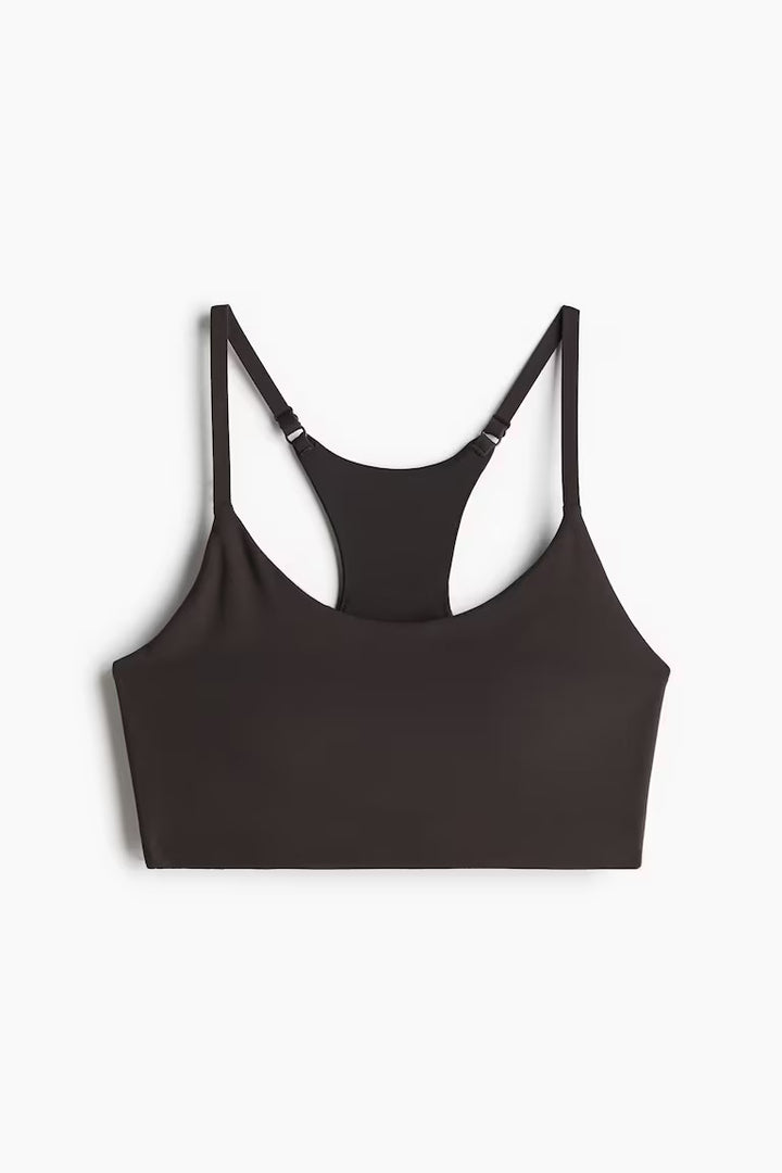 H&M LIGHT SUPPORT SPORTS BRA WITH SOFTMOVE™ LYCRA®