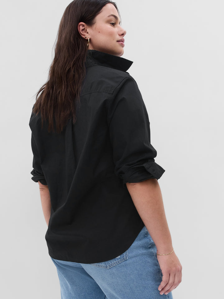Gap Sheer Lace Classic Shirt