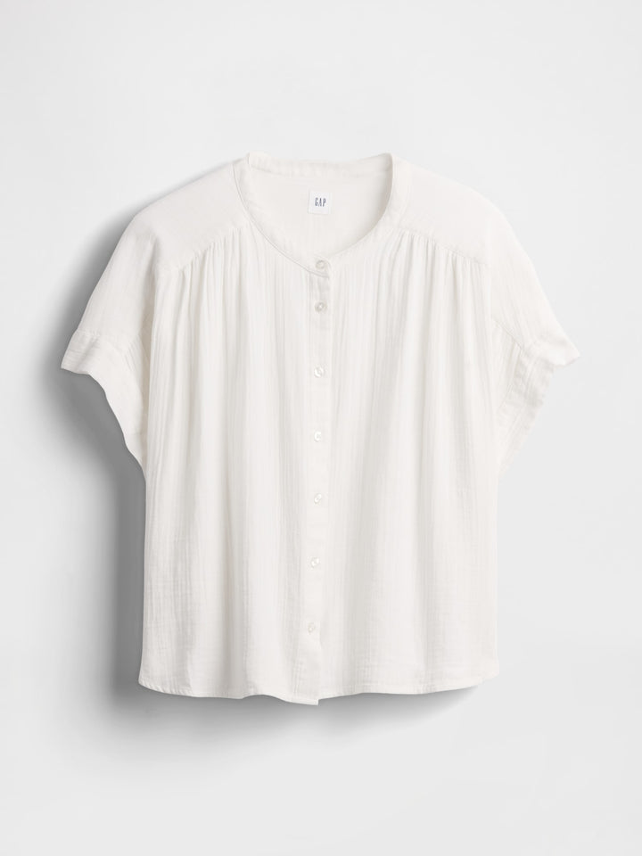 Gap Crinkle Gauze Dolman Shirt