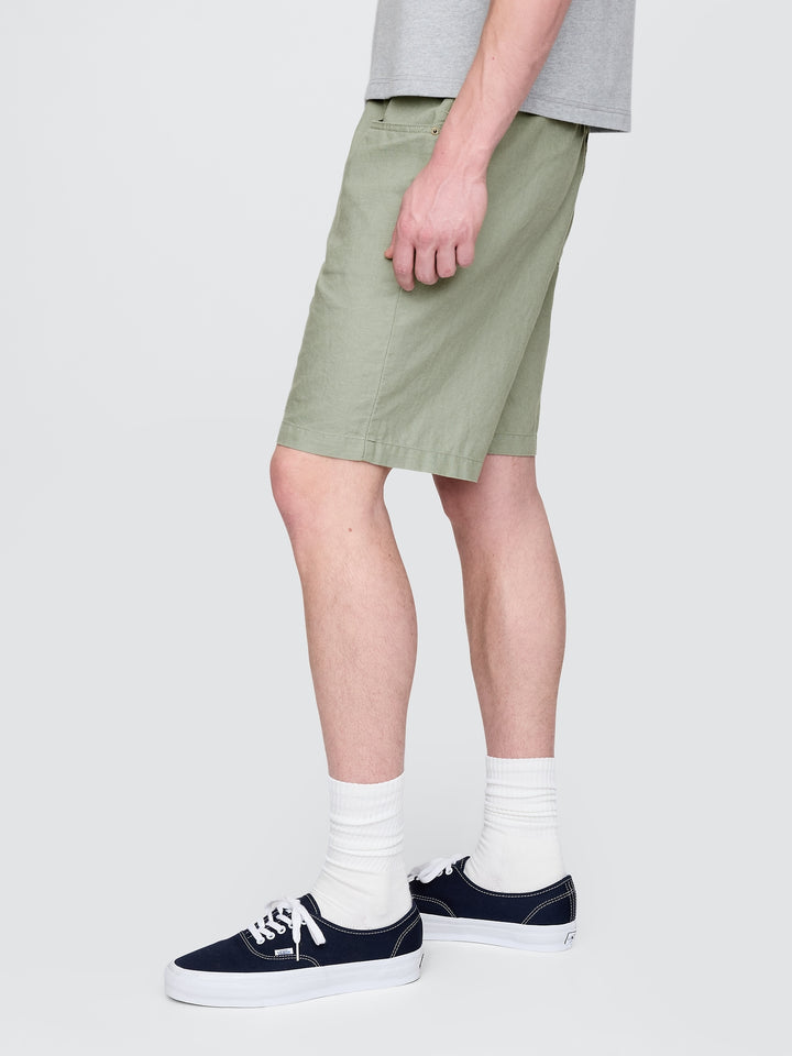 Gap Linen-Cotton Easy Shorts