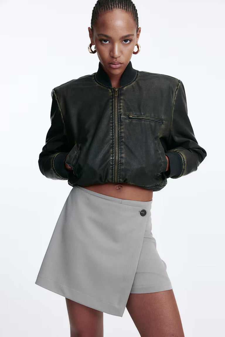 H&M WRAP SKORT